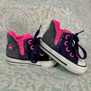 Toddler size 3 Converse All Star high tops